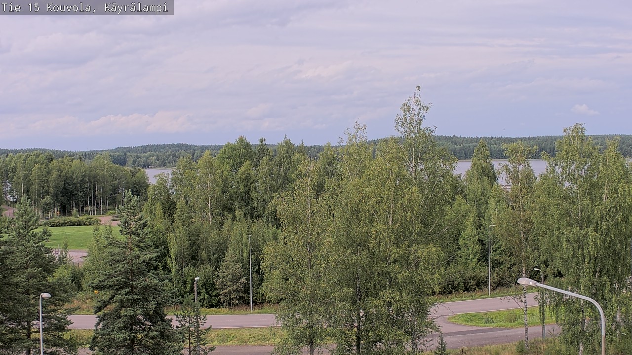 Weather Camera Image Road 15 Kouvola, Käyrälampi, Kouvola, Kymenlaakso