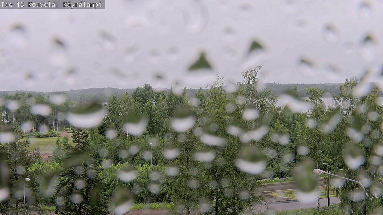 Weather Camera Image Väg 15 Kouvola, Käyrälampi, Kouvola, Kymenlaakso