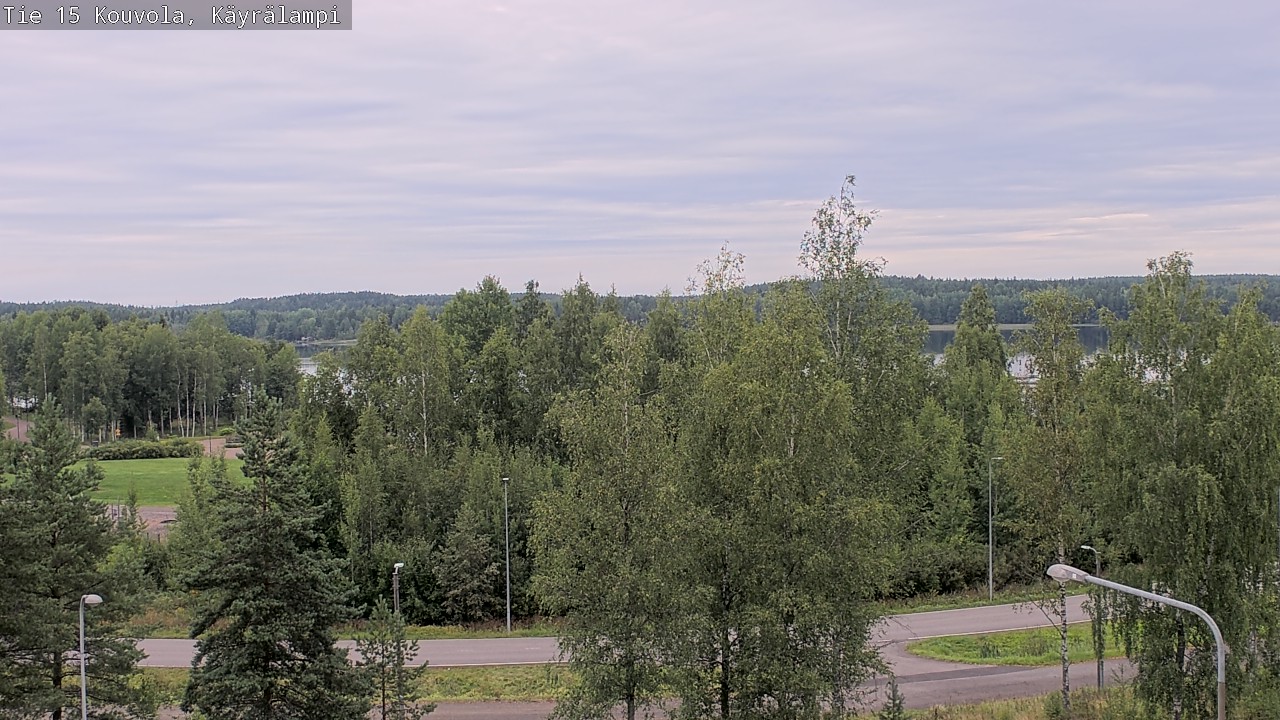 Weather Camera Image Road 15 Kouvola, Käyrälampi, Kouvola, Kymenlaakso