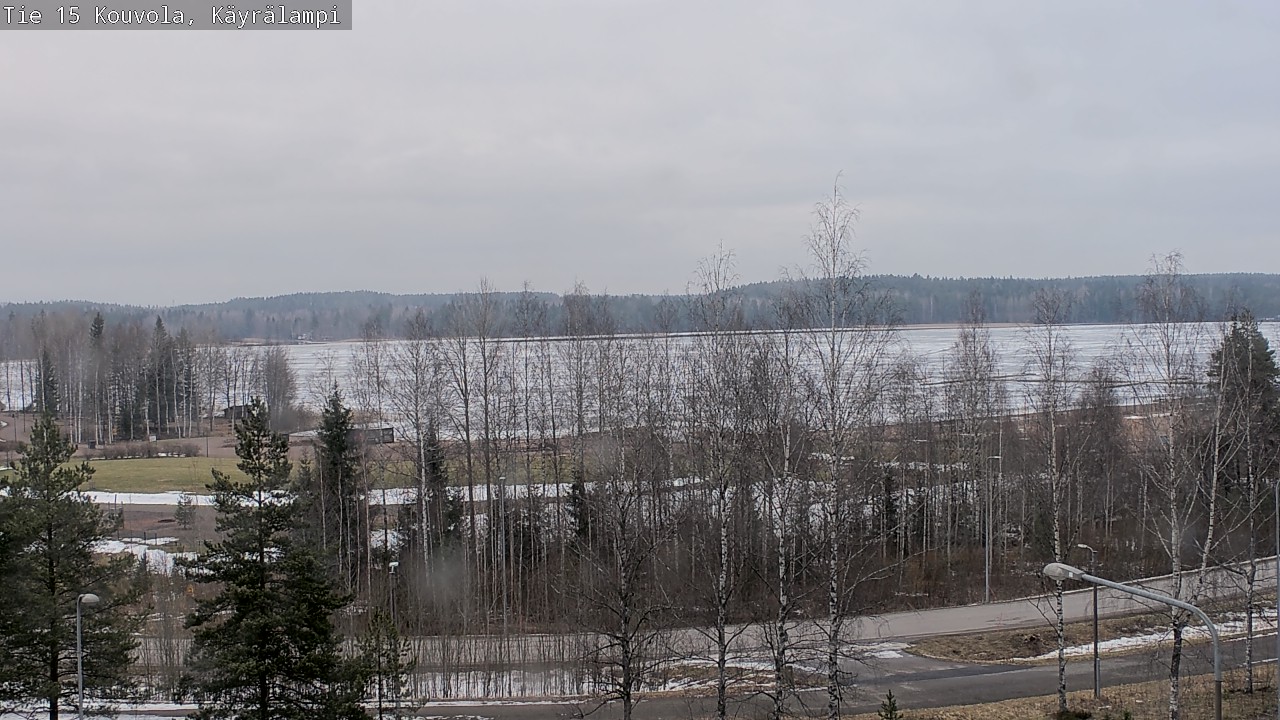 Weather Camera Image Road 15 Kouvola, Käyrälampi, Kouvola, Kymenlaakso