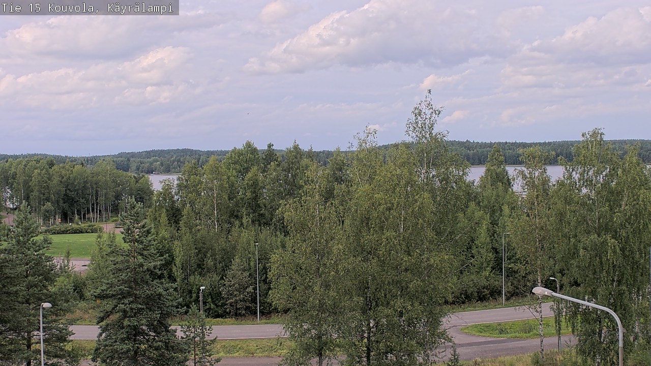 Weather Camera Image Road 15 Kouvola, Käyrälampi, Kouvola, Kymenlaakso