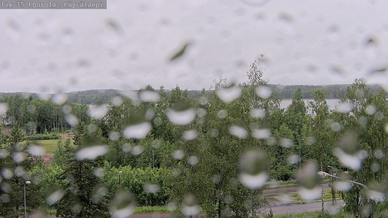 Weather Camera Image Väg 15 Kouvola, Käyrälampi, Kouvola, Kymenlaakso