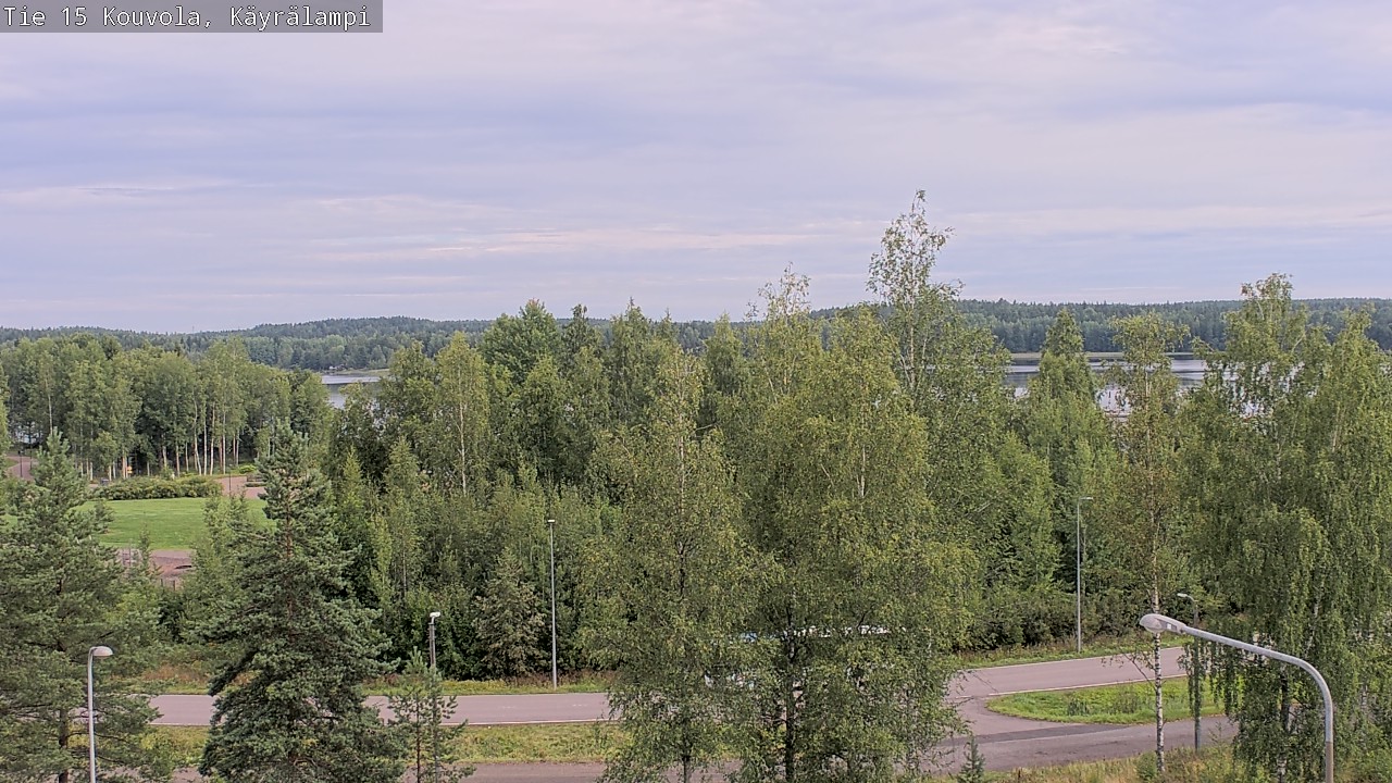 Weather Camera Image Road 15 Kouvola, Käyrälampi, Kouvola, Kymenlaakso
