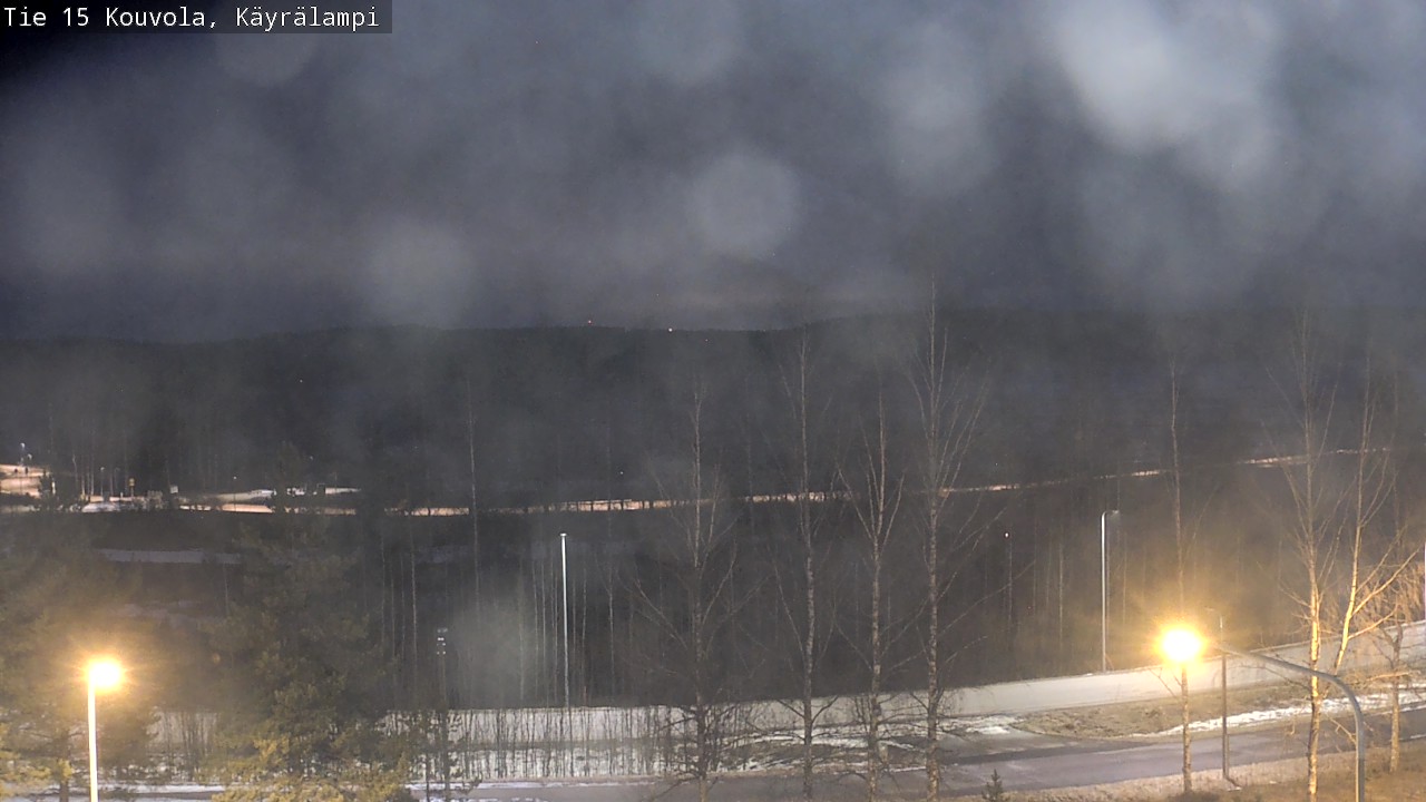 Weather Camera Image Road 15 Kouvola, Käyrälampi, Kouvola, Kymenlaakso