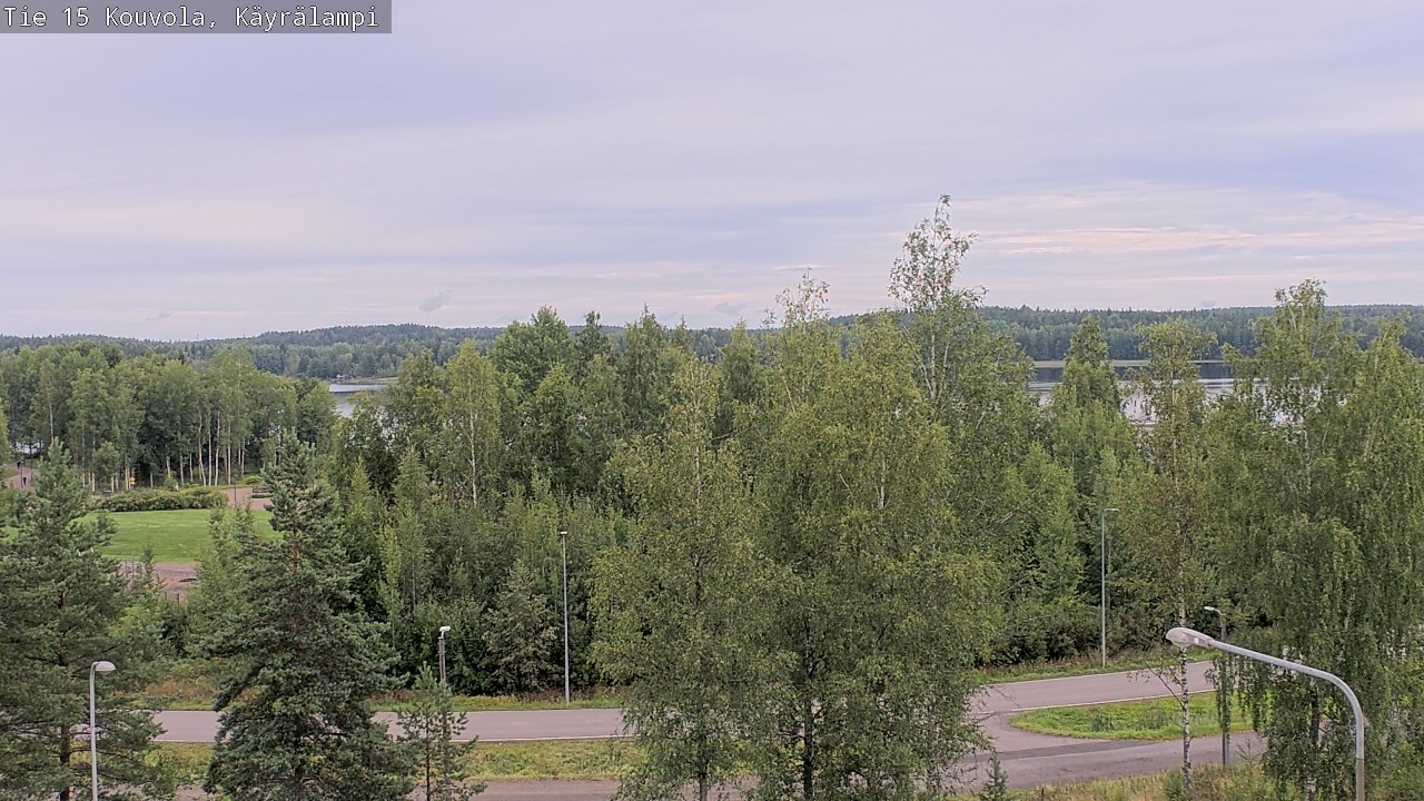 Weather Camera Image Road 15 Kouvola, Käyrälampi, Kouvola, Kymenlaakso