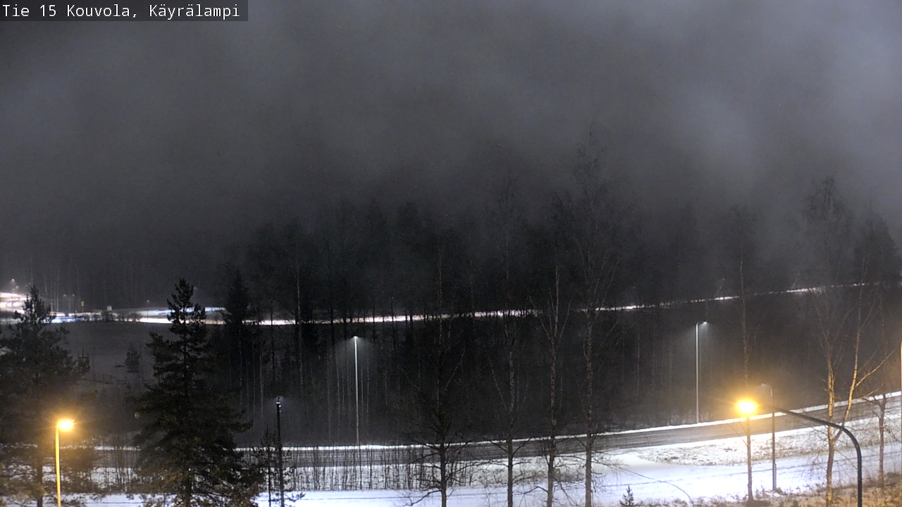 Weather Camera Image Väg 15 Kouvola, Käyrälampi, Kouvola, Kymenlaakso