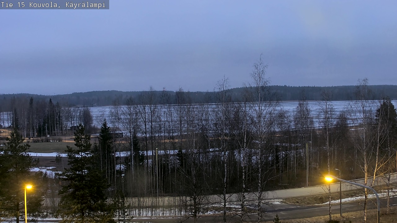 Weather Camera Image Road 15 Kouvola, Käyrälampi, Kouvola, Kymenlaakso