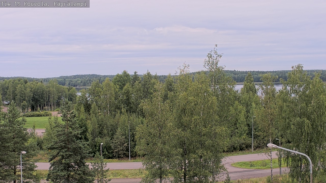 Weather Camera Image Road 15 Kouvola, Käyrälampi, Kouvola, Kymenlaakso