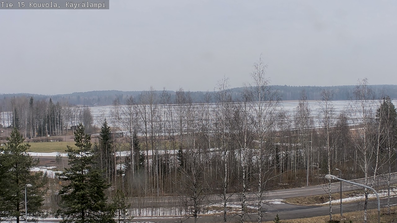Weather Camera Image Väg 15 Kouvola, Käyrälampi, Kouvola, Kymenlaakso