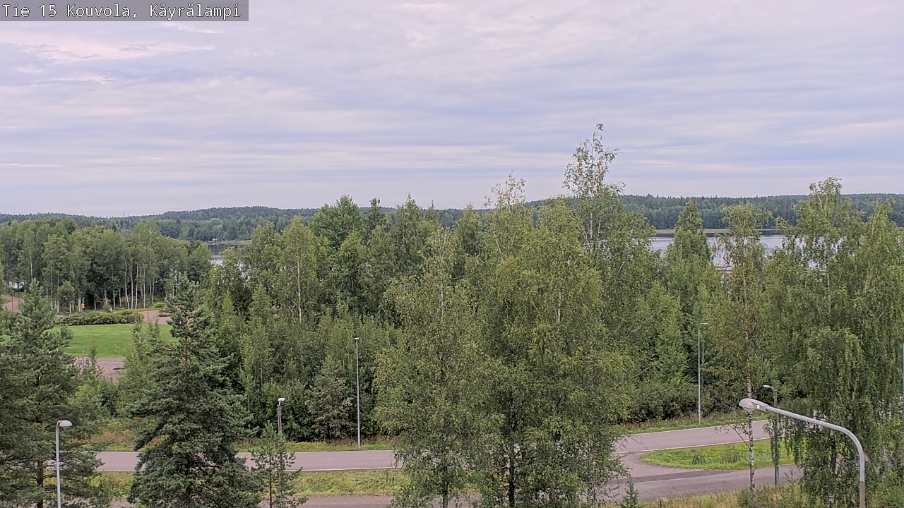 Weather Camera Image Road 15 Kouvola, Käyrälampi, Kouvola, Kymenlaakso