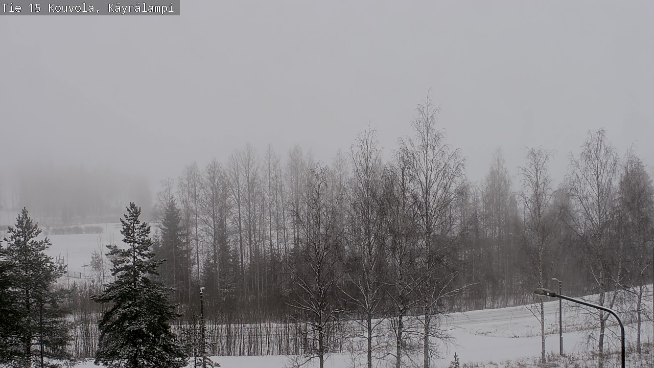 Weather Camera Image Väg 15 Kouvola, Käyrälampi, Kouvola, Kymenlaakso