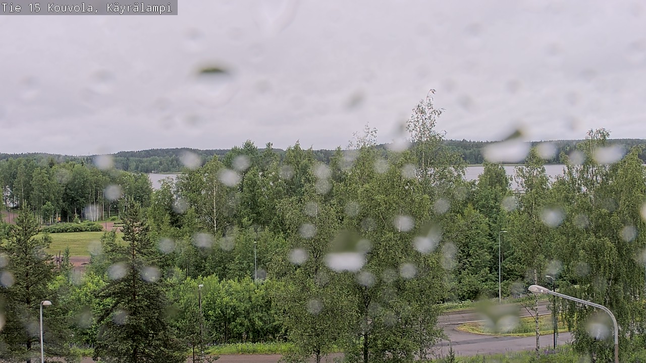 Weather Camera Image Väg 15 Kouvola, Käyrälampi, Kouvola, Kymenlaakso