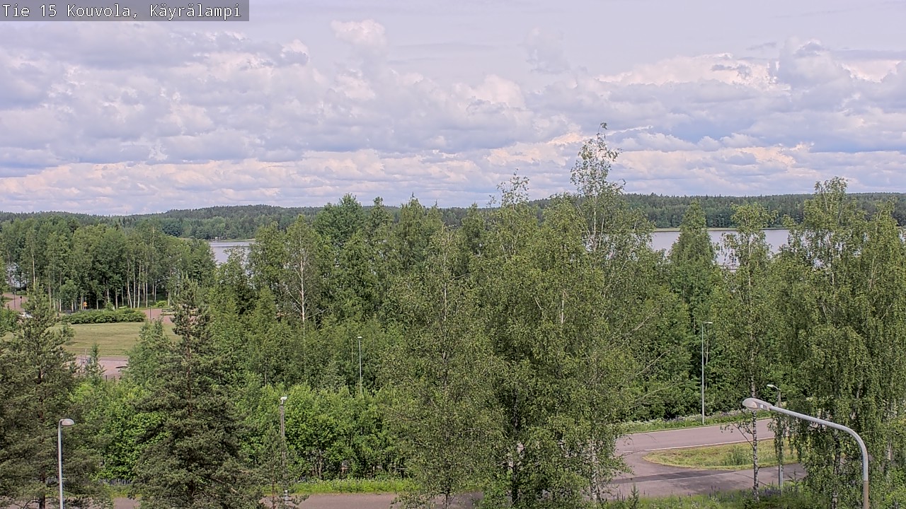 Kelikamerat Kuva Tie 15 Kouvola, Käyrälampi, Kouvola, Kymenlaakso