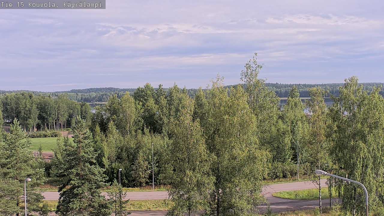 Weather Camera Image Road 15 Kouvola, Käyrälampi, Kouvola, Kymenlaakso