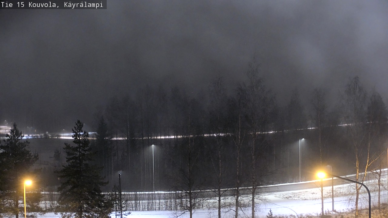Weather Camera Image Väg 15 Kouvola, Käyrälampi, Kouvola, Kymenlaakso