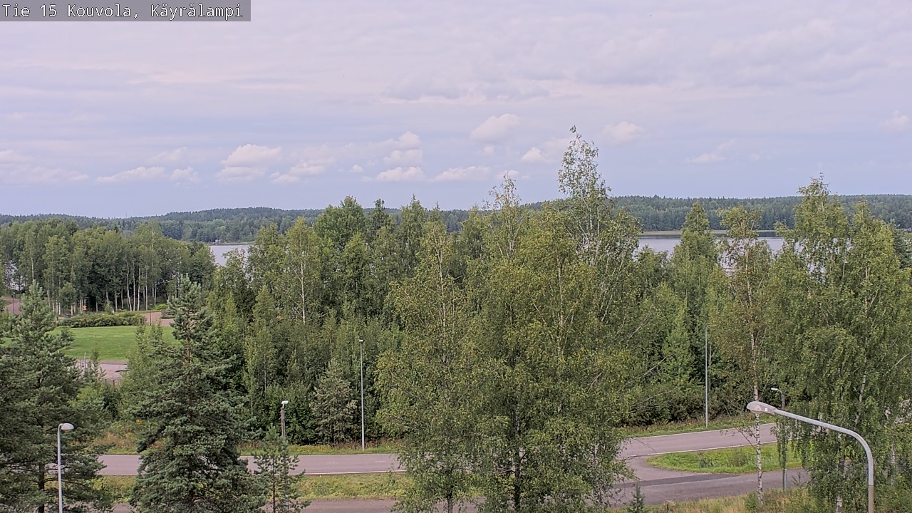 Weather Camera Image Road 15 Kouvola, Käyrälampi, Kouvola, Kymenlaakso