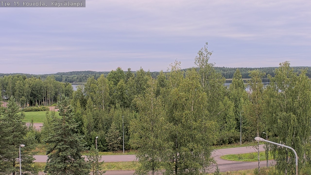 Weather Camera Image Road 15 Kouvola, Käyrälampi, Kouvola, Kymenlaakso