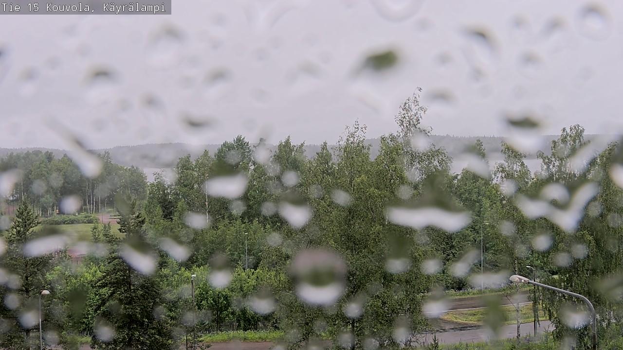 Weather Camera Image Väg 15 Kouvola, Käyrälampi, Kouvola, Kymenlaakso