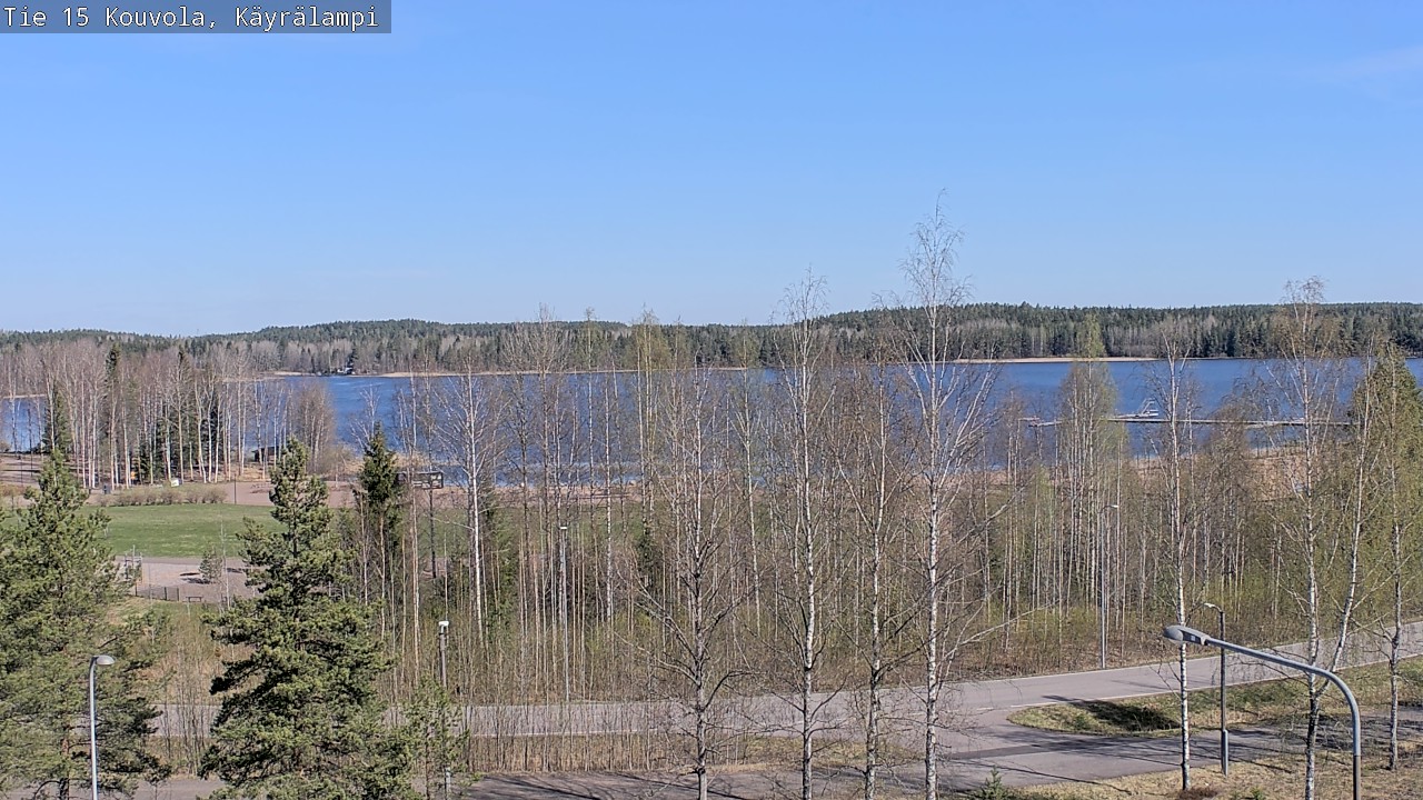 Weather Camera Image Road 15 Kouvola, Käyrälampi, Kouvola, Kymenlaakso
