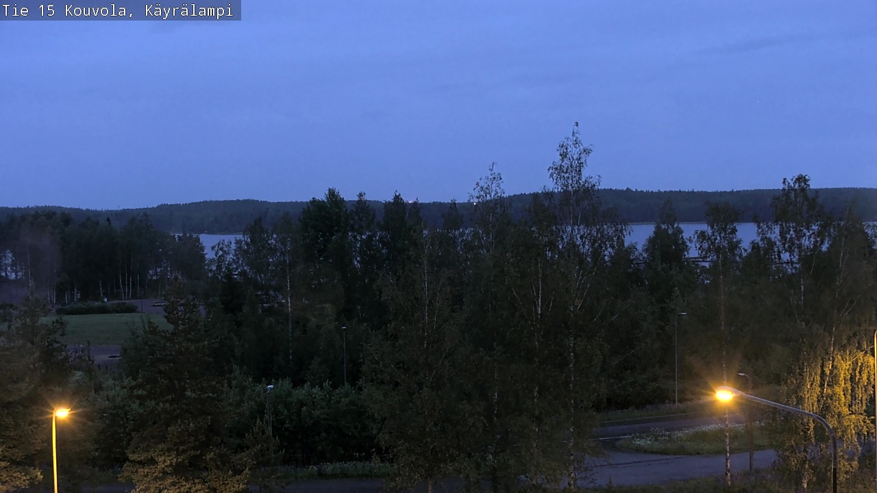 Weather Camera Image Väg 15 Kouvola, Käyrälampi, Kouvola, Kymenlaakso