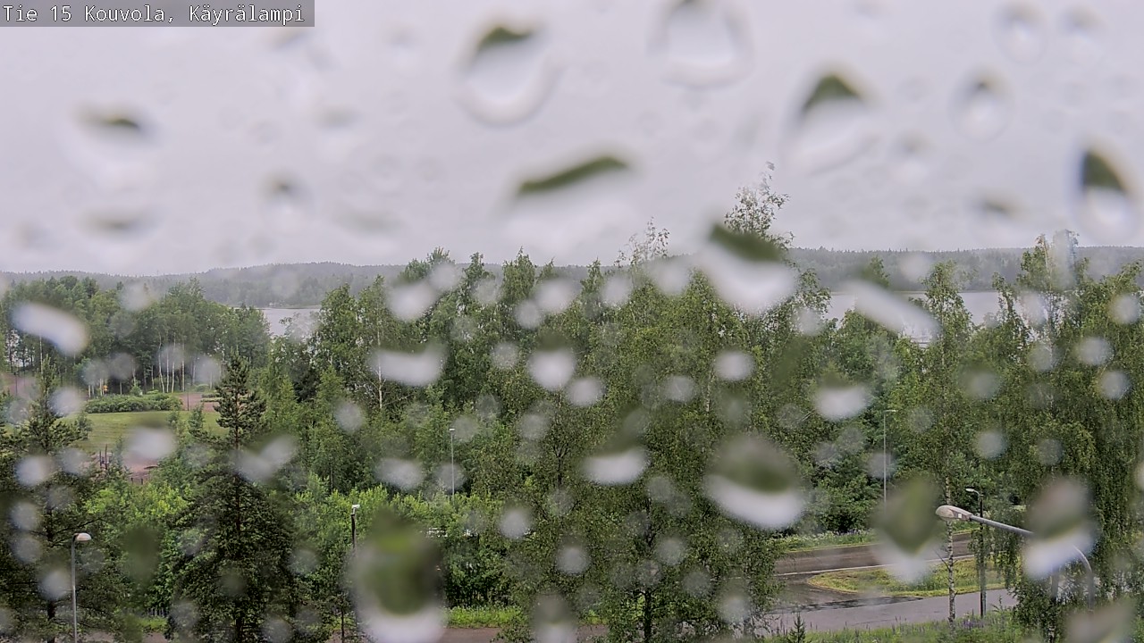 Weather Camera Image Väg 15 Kouvola, Käyrälampi, Kouvola, Kymenlaakso
