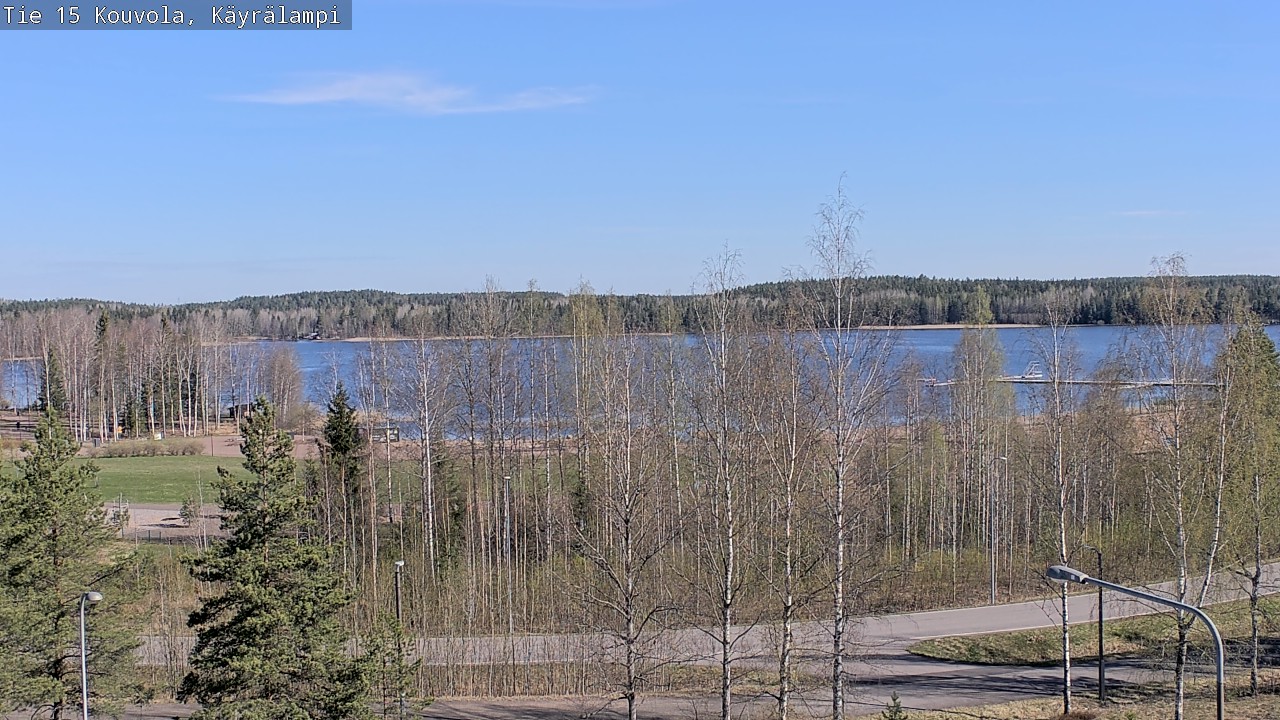 Weather Camera Image Road 15 Kouvola, Käyrälampi, Kouvola, Kymenlaakso