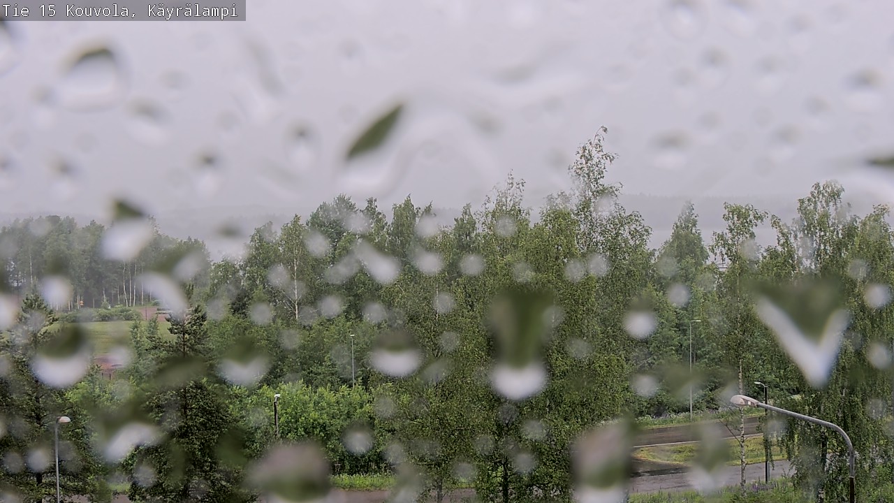 Weather Camera Image Väg 15 Kouvola, Käyrälampi, Kouvola, Kymenlaakso