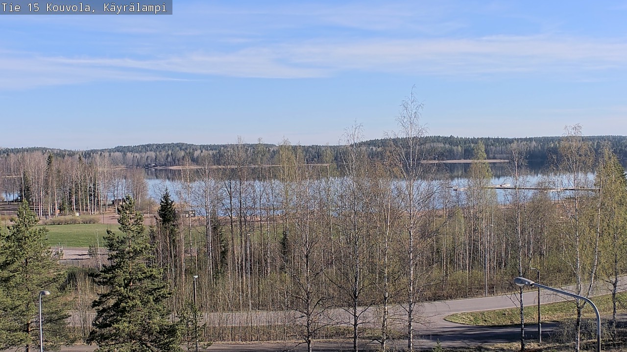 Weather Camera Image Road 15 Kouvola, Käyrälampi, Kouvola, Kymenlaakso