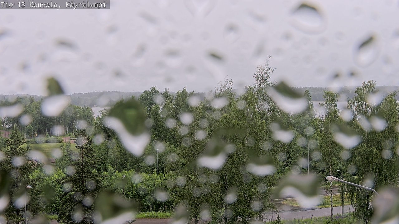 Weather Camera Image Road 15 Kouvola, Käyrälampi, Kouvola, Kymenlaakso