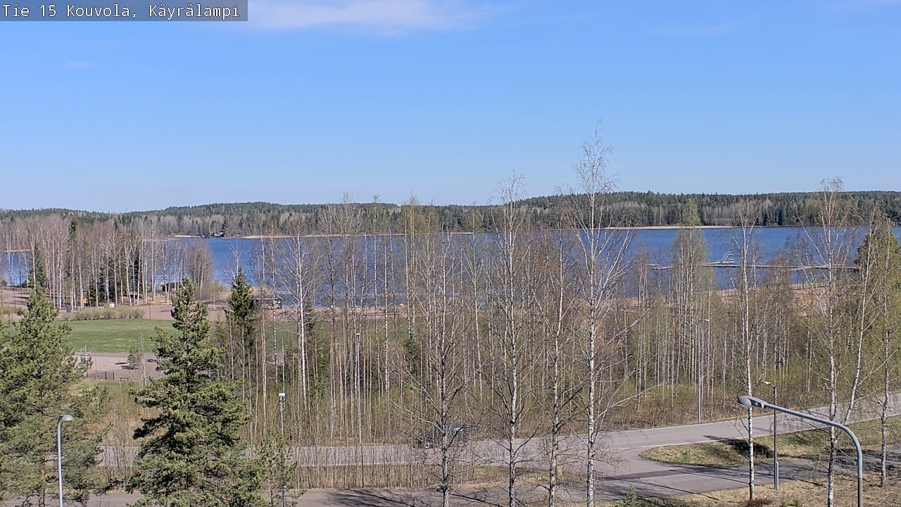 Weather Camera Image Road 15 Kouvola, Käyrälampi, Kouvola, Kymenlaakso
