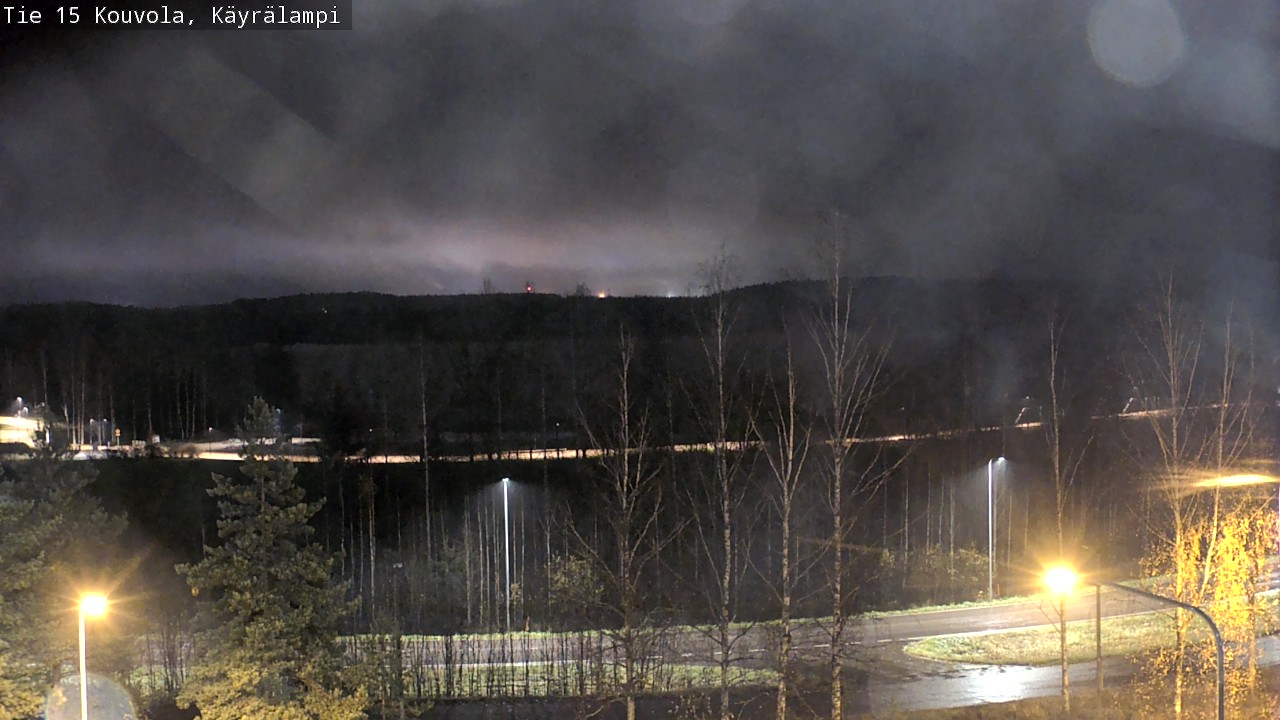 Weather Camera Image Road 15 Kouvola, Käyrälampi, Kouvola, Kymenlaakso