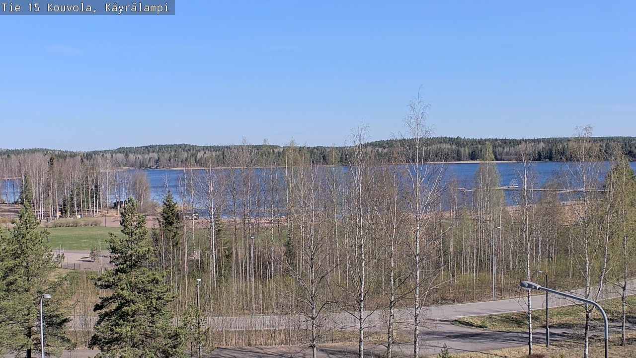 Weather Camera Image Road 15 Kouvola, Käyrälampi, Kouvola, Kymenlaakso