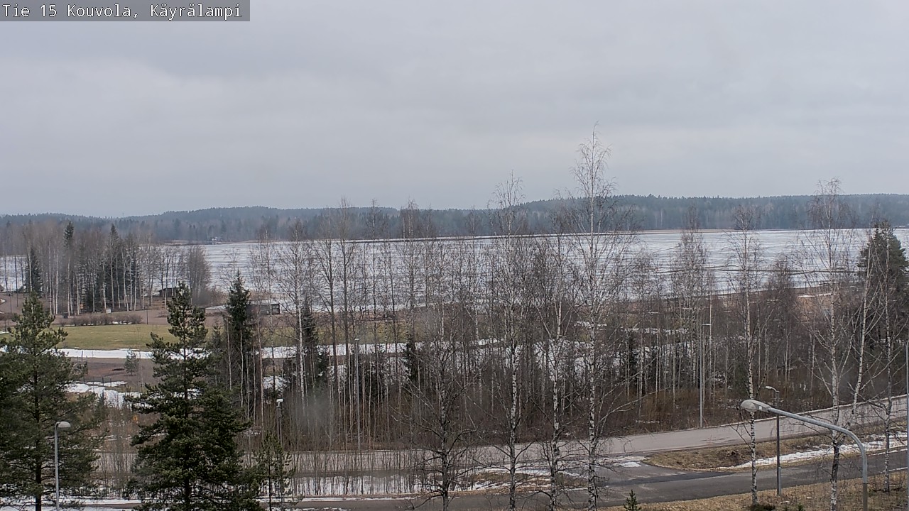 Weather Camera Image Road 15 Kouvola, Käyrälampi, Kouvola, Kymenlaakso