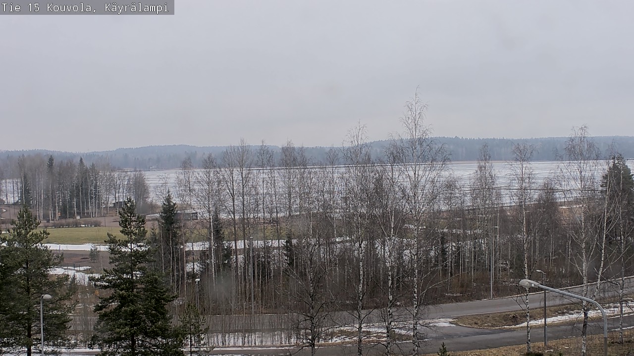 Weather Camera Image Väg 15 Kouvola, Käyrälampi, Kouvola, Kymenlaakso
