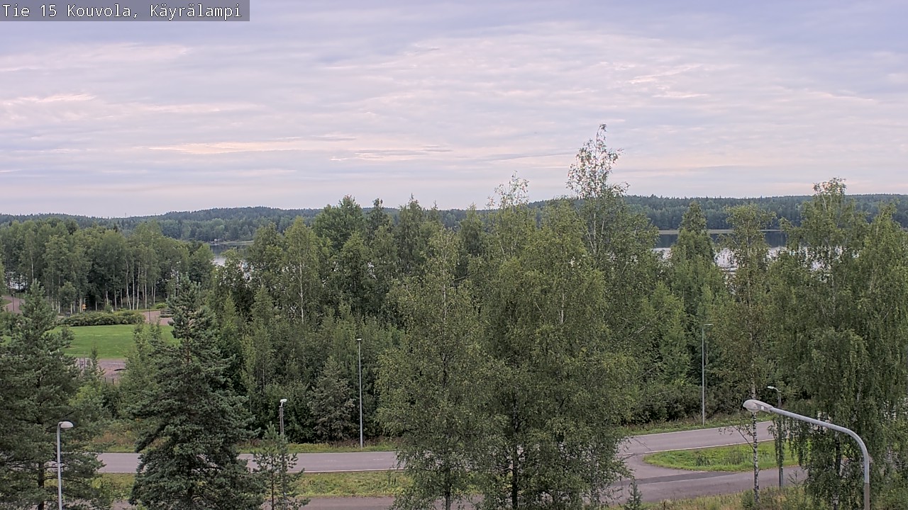 Weather Camera Image Road 15 Kouvola, Käyrälampi, Kouvola, Kymenlaakso