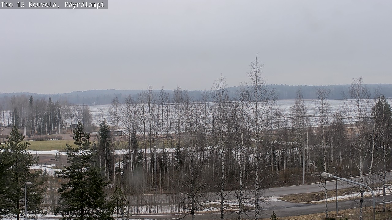 Weather Camera Image Väg 15 Kouvola, Käyrälampi, Kouvola, Kymenlaakso