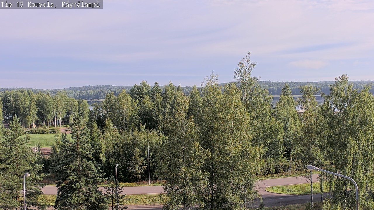 Weather Camera Image Road 15 Kouvola, Käyrälampi, Kouvola, Kymenlaakso