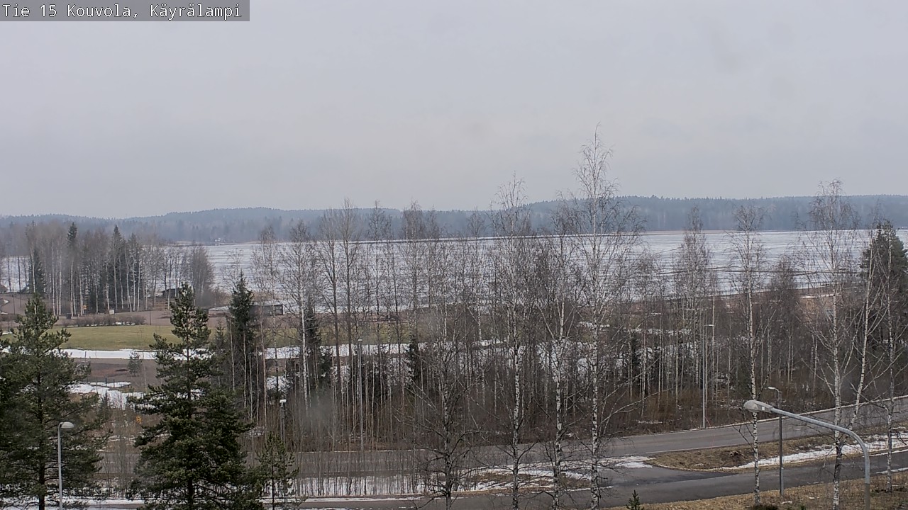 Weather Camera Image Väg 15 Kouvola, Käyrälampi, Kouvola, Kymenlaakso
