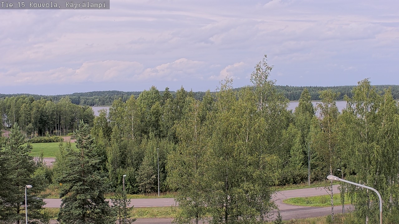 Weather Camera Image Road 15 Kouvola, Käyrälampi, Kouvola, Kymenlaakso