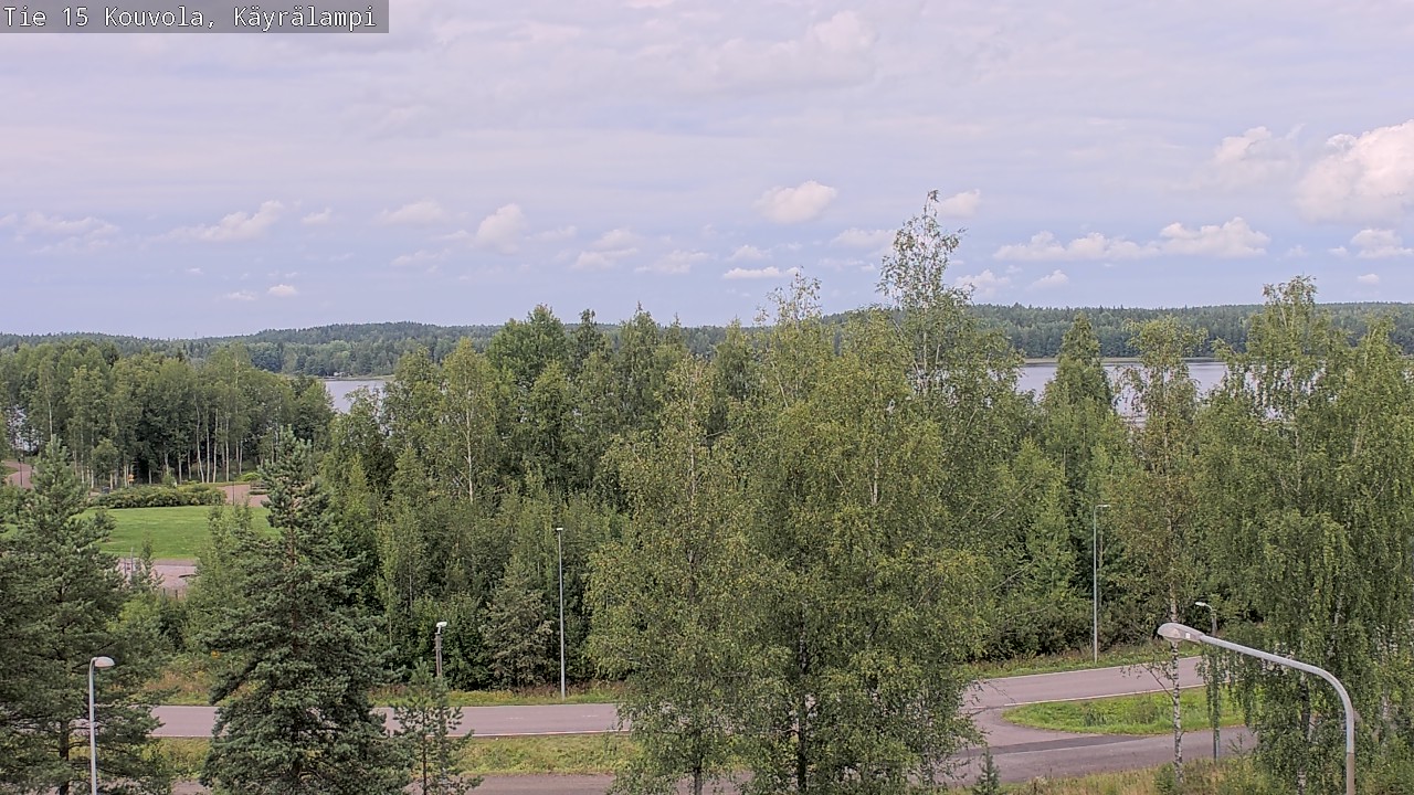 Weather Camera Image Road 15 Kouvola, Käyrälampi, Kouvola, Kymenlaakso