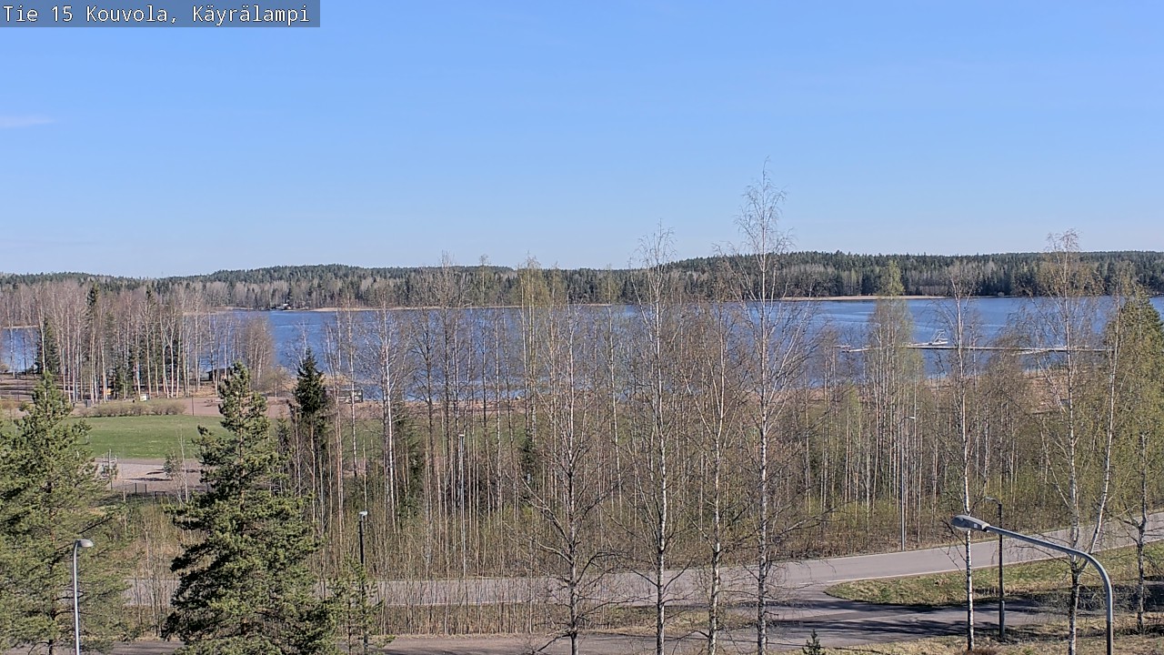 Weather Camera Image Road 15 Kouvola, Käyrälampi, Kouvola, Kymenlaakso