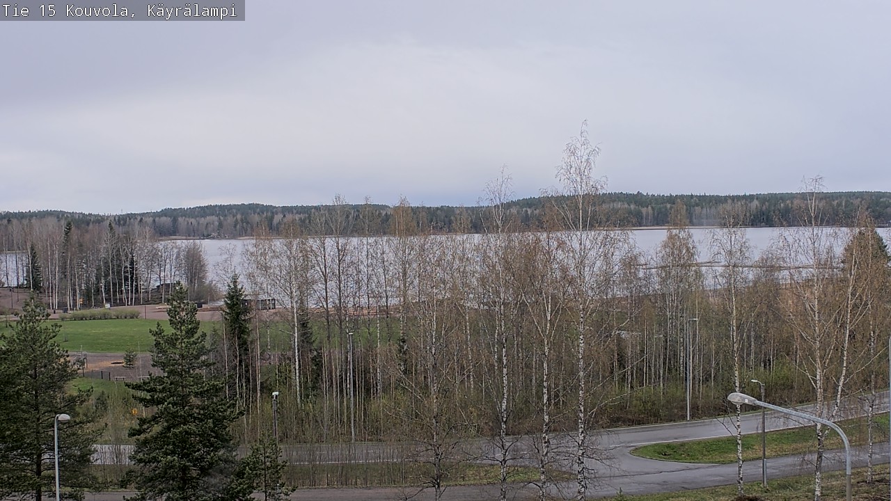 Weather Camera Image Road 15 Kouvola, Käyrälampi, Kouvola, Kymenlaakso