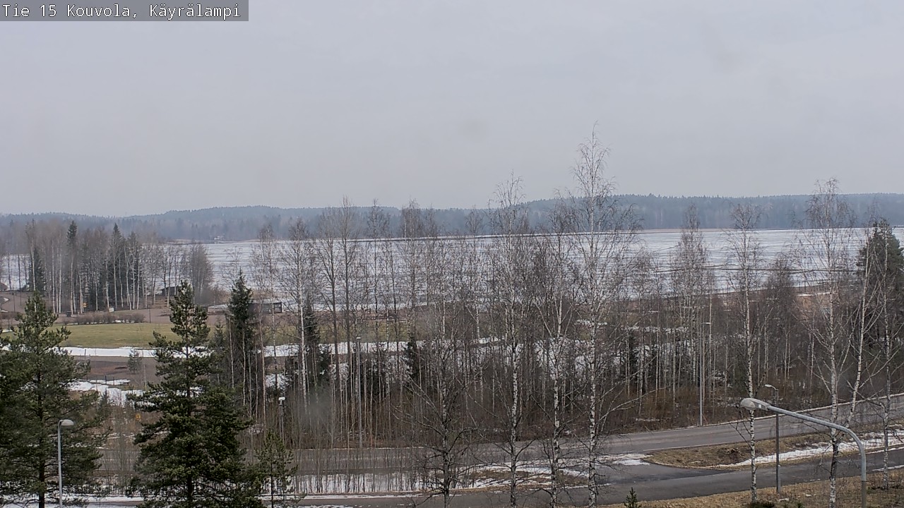 Weather Camera Image Väg 15 Kouvola, Käyrälampi, Kouvola, Kymenlaakso