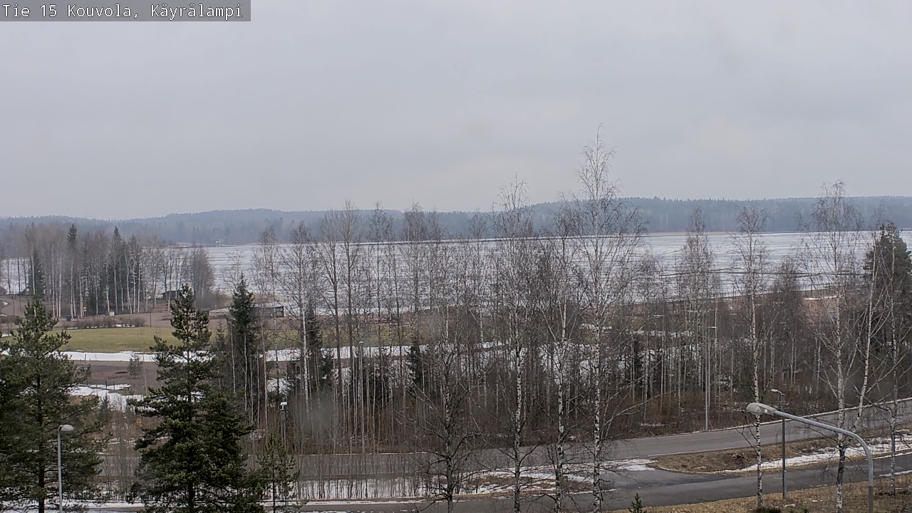 Weather Camera Image Väg 15 Kouvola, Käyrälampi, Kouvola, Kymenlaakso