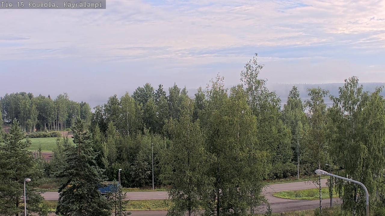 Weather Camera Image Road 15 Kouvola, Käyrälampi, Kouvola, Kymenlaakso