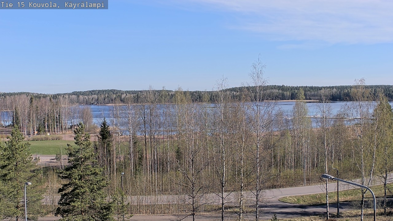 Weather Camera Image Road 15 Kouvola, Käyrälampi, Kouvola, Kymenlaakso