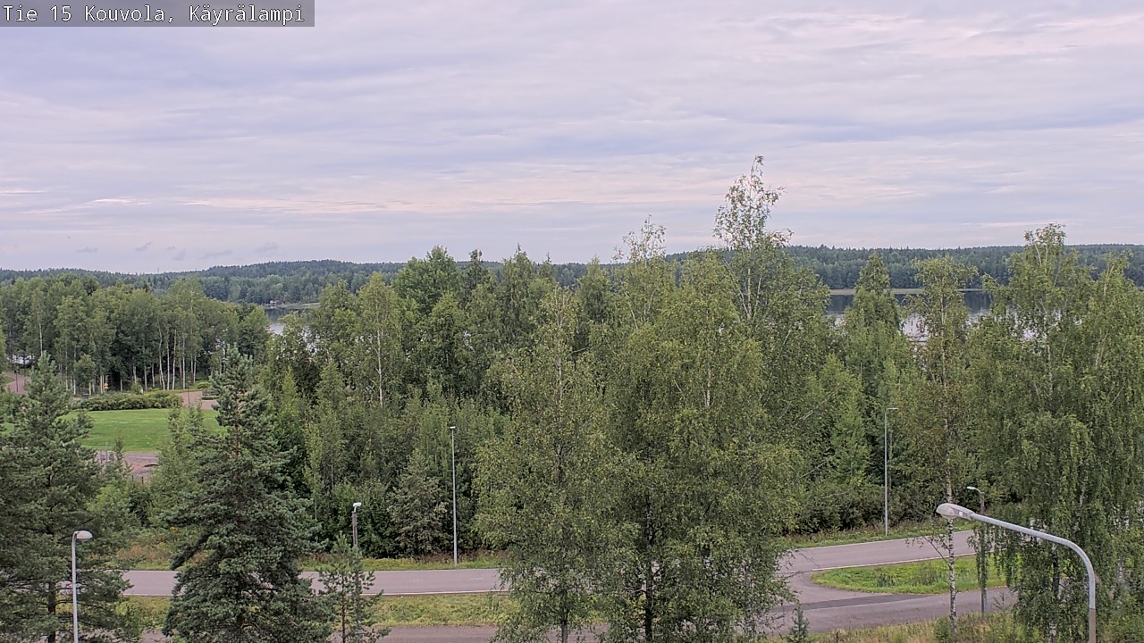Weather Camera Image Road 15 Kouvola, Käyrälampi, Kouvola, Kymenlaakso
