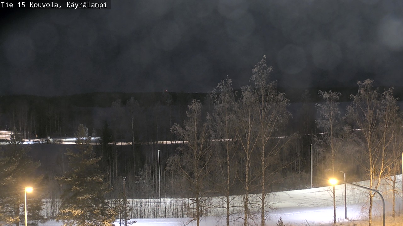 Weather Camera Image Väg 15 Kouvola, Käyrälampi, Kouvola, Kymenlaakso