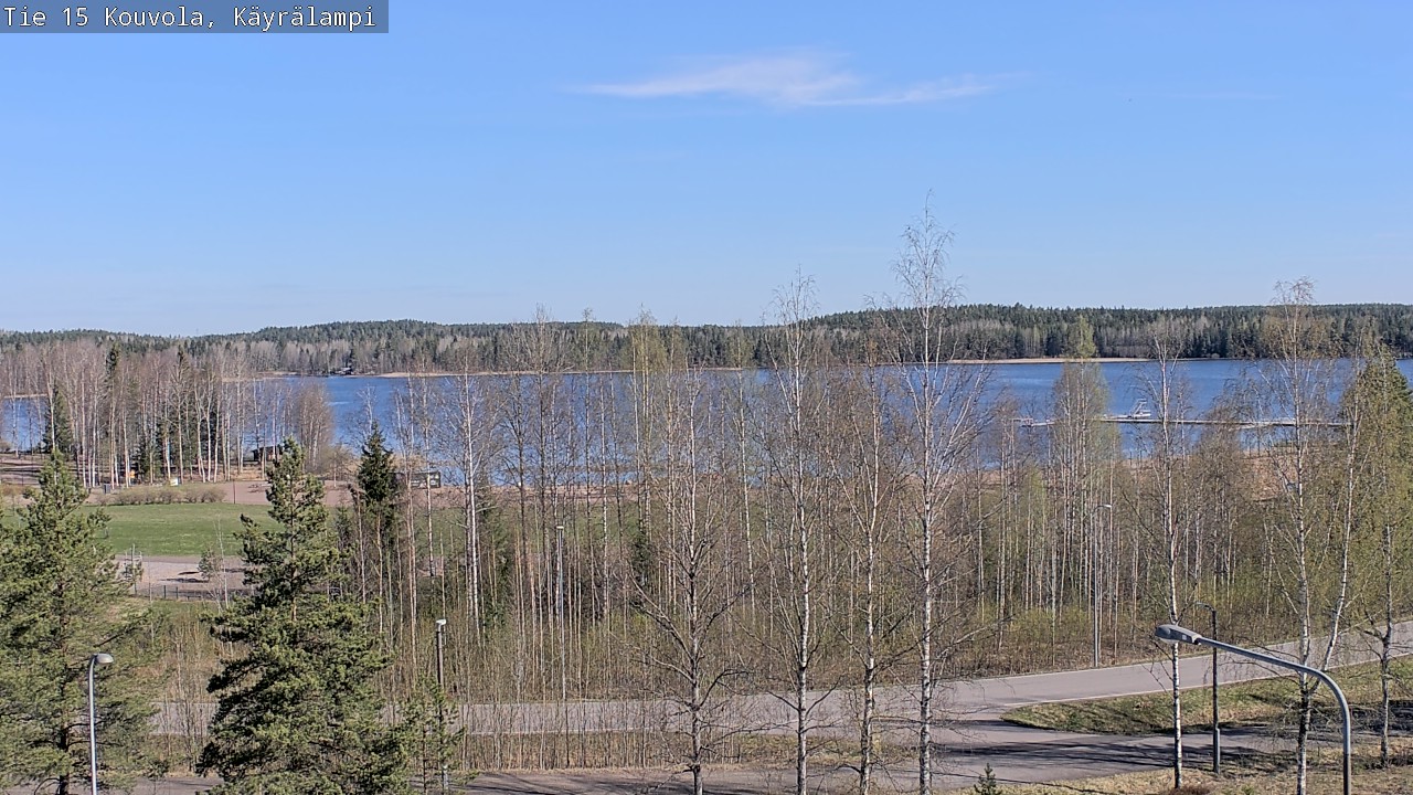 Weather Camera Image Road 15 Kouvola, Käyrälampi, Kouvola, Kymenlaakso