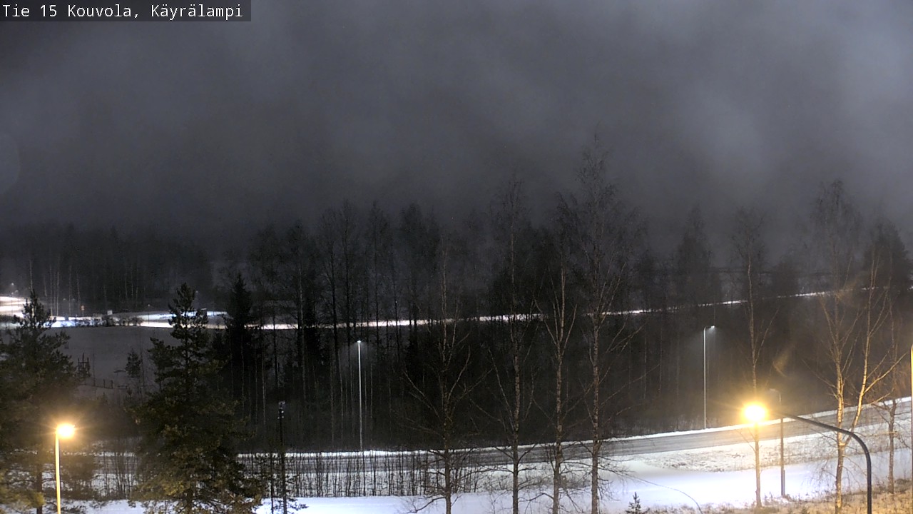 Weather Camera Image Väg 15 Kouvola, Käyrälampi, Kouvola, Kymenlaakso